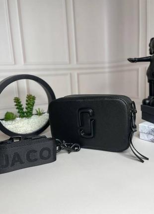 Сумка женская marc jacobs snapshot total black wb008