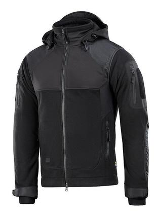 M-tac куртка norman windblock fleece black