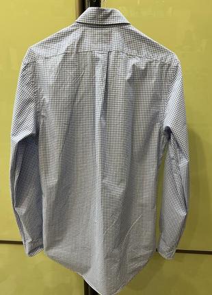 Стильная рубашка polo ralph lauren slim fit с лого6 фото