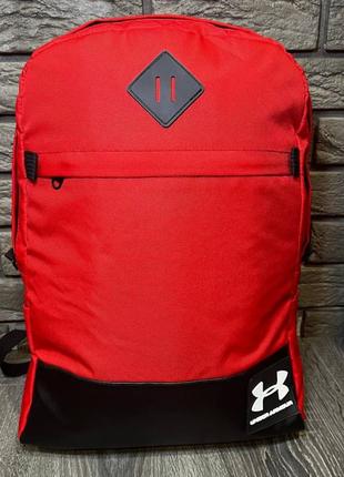 Рюкзак міський спортивний червоний under armour1 фото