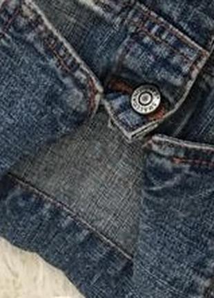 Детская джинсовка-очень стильная практичная детвора куртка джинсовка/4 фото
