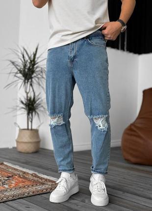 Мужские джинсы мои рваные4 фото