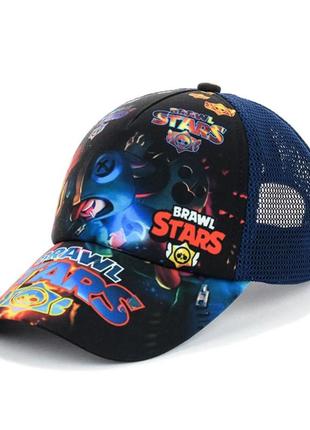 Бейсболки з принтом 
улюбленої гри "brawl stars"