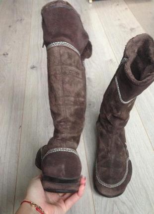Сапоги adidas замша р. 383 фото