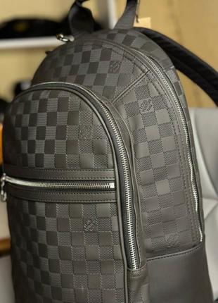 Рюкзак louis vuitton michael damier infini чорний s024