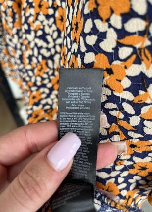 Сукня міні у квітковий принт f&f розмір s-m8 фото