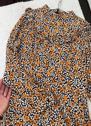 Сукня міні у квітковий принт f&f розмір s-m4 фото
