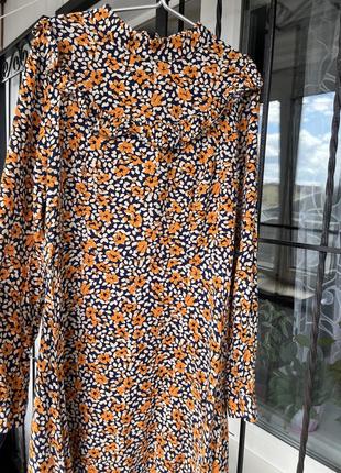 Сукня міні у квітковий принт f&f розмір s-m5 фото