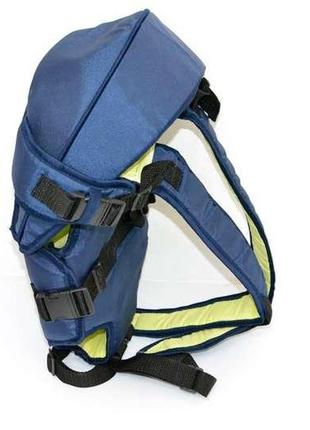Гр рюкзак-кенгуру №8 - 0312 (1) лежачи, колір темно-синій. призначений для дітей із двомісячного віку