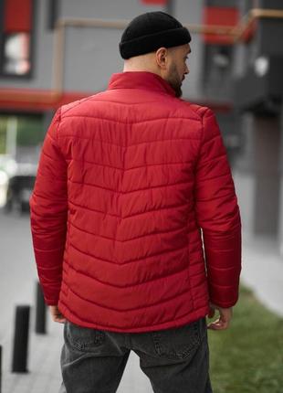 Куртка весняна чоловіча "memoru" intruder червона8 фото