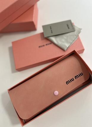 Чехол для очков miu miu