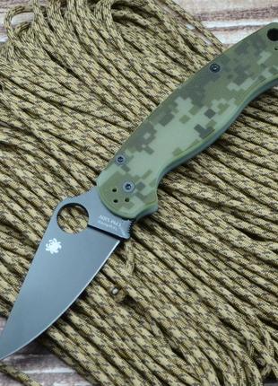 Нож spyderco para-military pixel