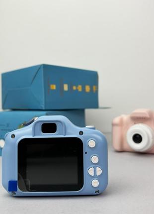 Детский фотоаппарат et004 (голубой)2 фото