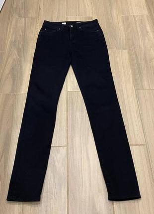 Акция 🎁 стильные базовые джинсы touch hilfiger черного цвета zara levis2 фото