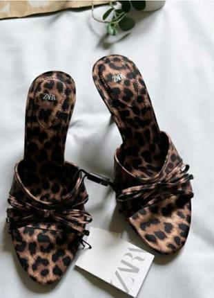 Продам мюлі zara 37 р, нові, устілка 24 см, висота підборів 7 см