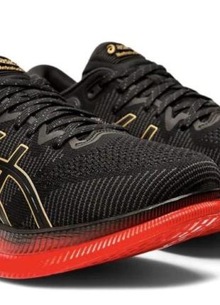 Чоловічі кросівки для бігу asics metaride blk/red w ss19