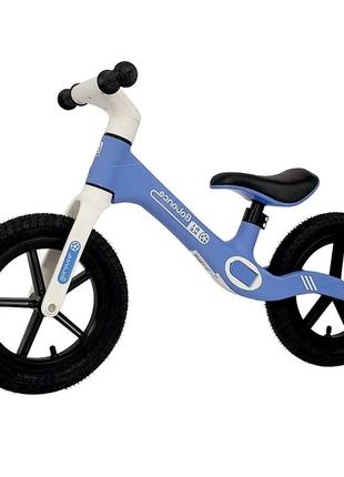 Детский беговел 12 дюймов bike balance голубой