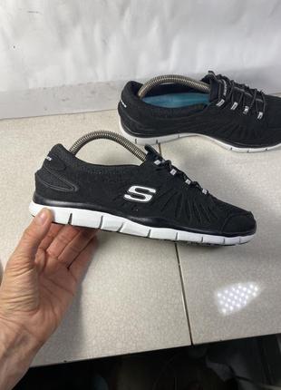 Skechers кроссовки мокасины женские 37-38 р 24 см оригинал