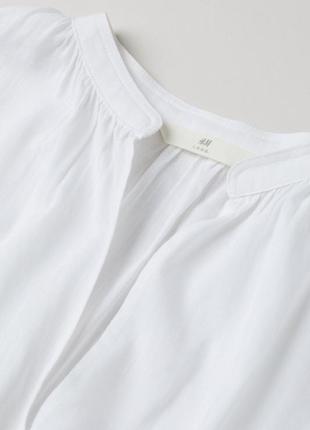 Бавовняна блуза класична хлопковая блуза блузка классическая з прошвою