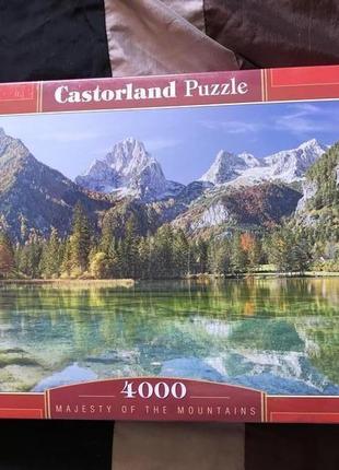 Пазл castorland the majesty of the mountains 4000 деталей