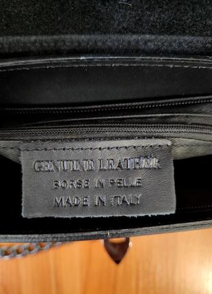 Итальянская кожаная сумка кросс-боди7 фото