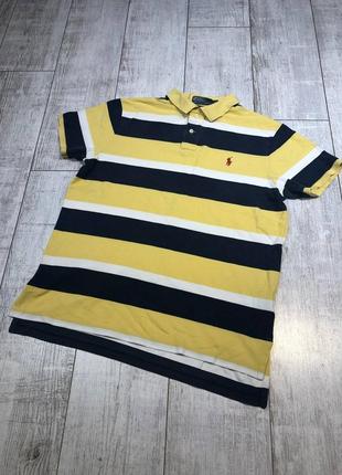 Винтажное поло polo ralph lauren