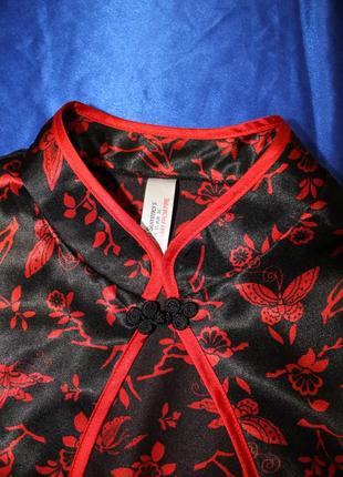 Коротке сексуальне эротическое платье платя міні квітами чорна червона туніка сукня пеньюар нігліже4 фото