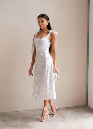 Белое длинное платье3 фото