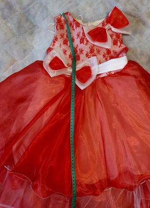 Очень красивое оригильное платье для девочки1 фото