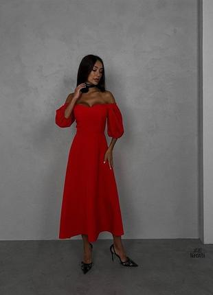 Нереально романтичное и соблазнительное платье красный