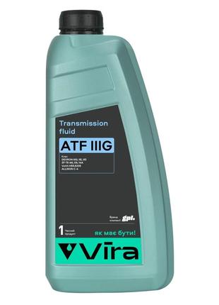 Масло транссмисионное atf iiig 1л vira