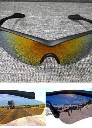Очки солнцезащитные антибликовые для водителей tag glasses3 фото