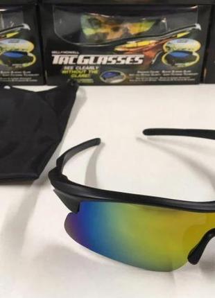 Очки солнцезащитные антибликовые для водителей tag glasses2 фото
