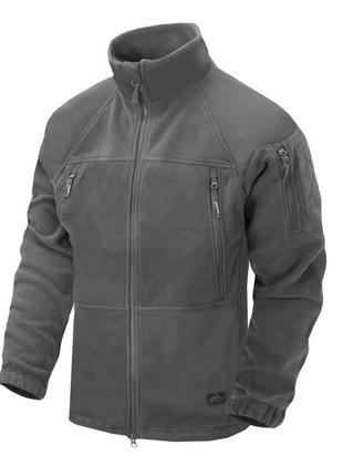 Кофта флісова helikon-tex stratus jacket shadow grey