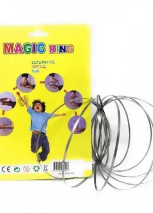 Кинетические кольца magic ring игрушка антистресс2 фото