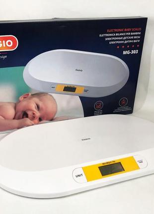Ваги дитячі для немовлят magio mg-303 (до 20 кг)