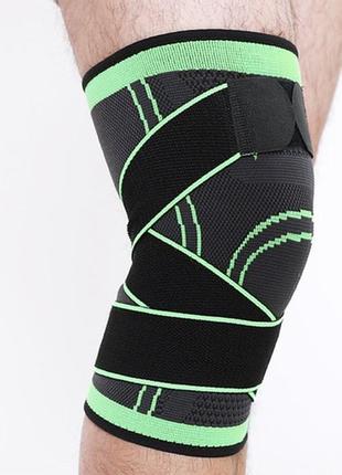 Бандаж колінного суглоба (зелений)