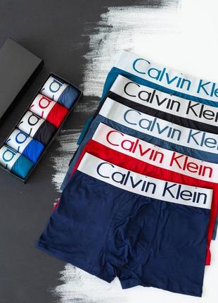 Мужские трусы calvin klein набор нижнего белья 5 штук