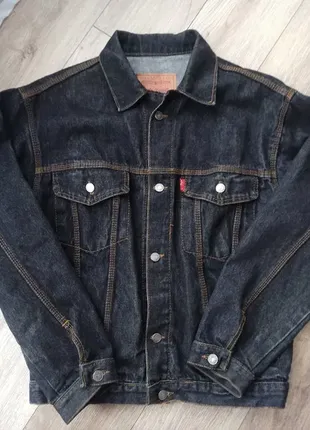 Вінтажна джинсовка лівайс курточка levis vintage