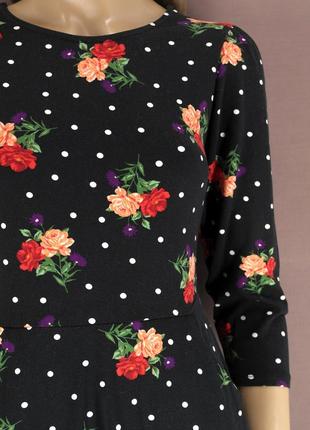 Новое брендовое платье "dorothy perkins" с цветочным принтом. размер uk8/eur36.8 фото