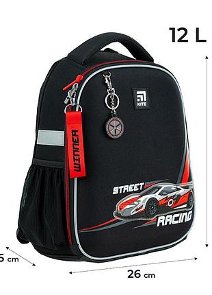 Рюкзак шкільний каркасний kite education racing k24-555s-5