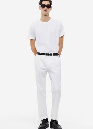 Однотонная футболка h&m, slim fit !