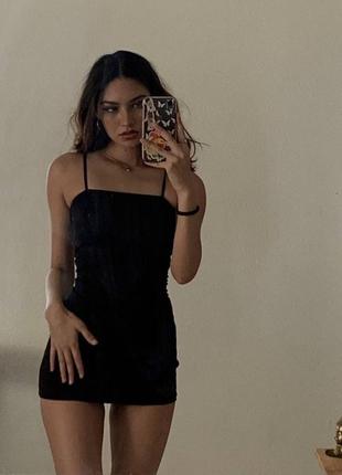 🔸сукня mini 💗 улюблена маленька чорна сукня