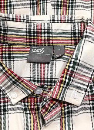 Бавовняна сорочка в клітку від asos