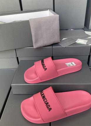 Шлепанцы резиновые balenciaga