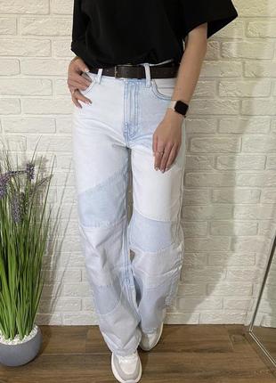 Крутые джинсы палаццо bershka2 фото