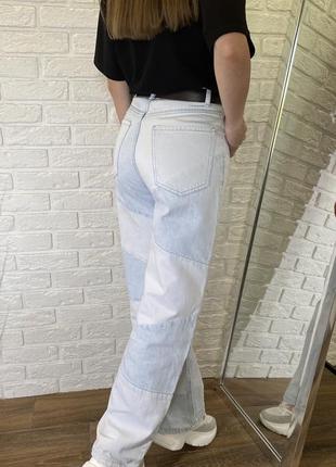 Крутые джинсы палаццо bershka7 фото
