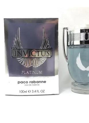 Парфюмированная вода мужская paco rabanne invictus platinum (пако раббан инвиктус платинум) 1100 ml