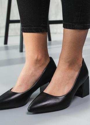 Туфли женские fashion ivery 3744 36 размер 23,5 см черный