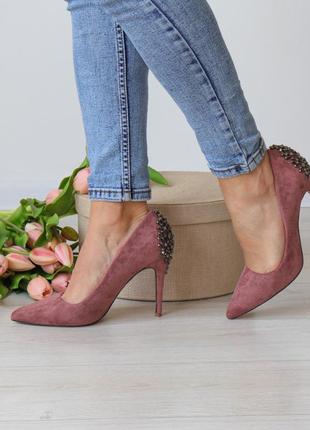 Туфли женские fashion pamela 3182 36 размер 23,5 см розовый